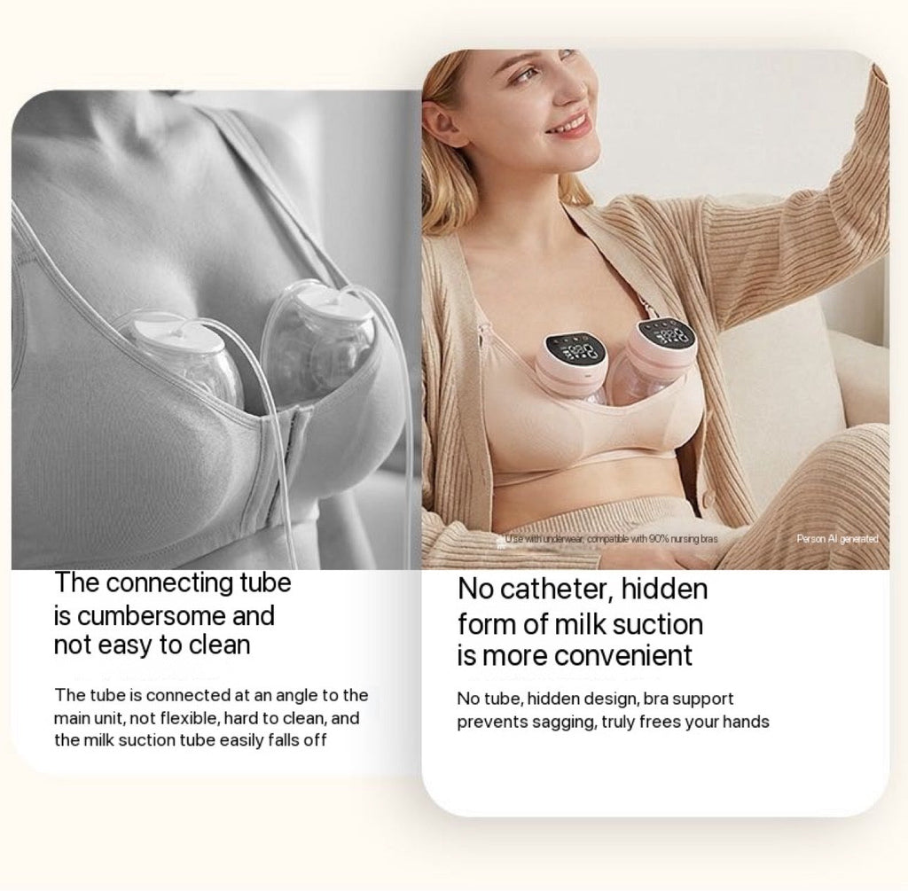 Wearable Electric Breast Pump – Hands-Free