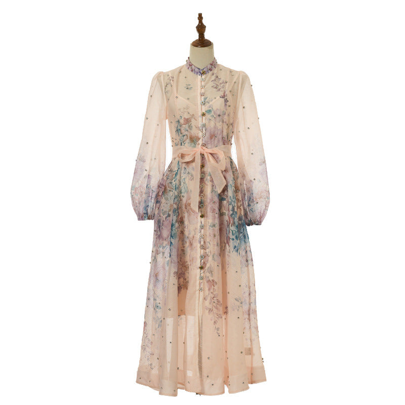 Rosalie Maxi – Peach Blue Bloom