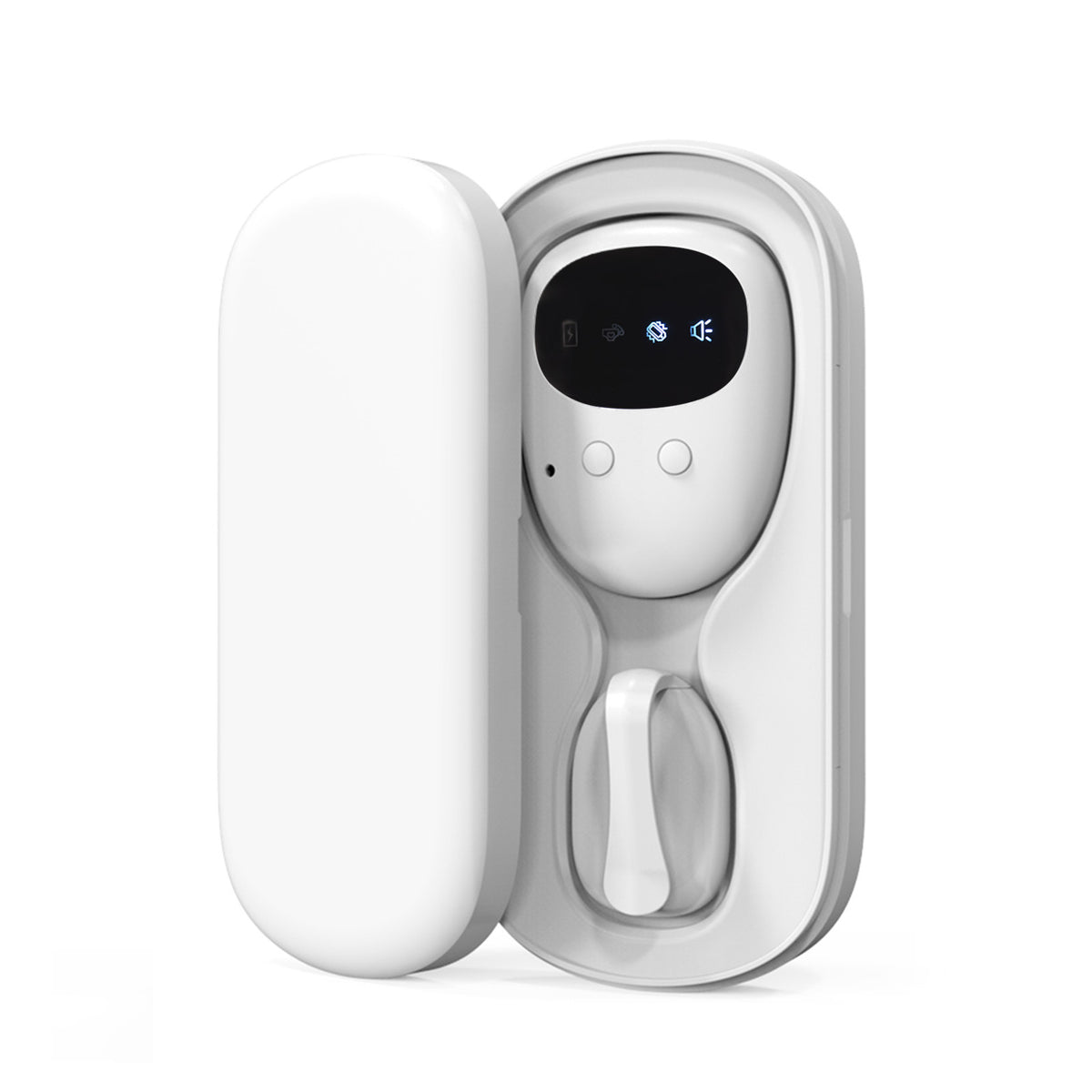 Wireless bedwetting alarm close-up
