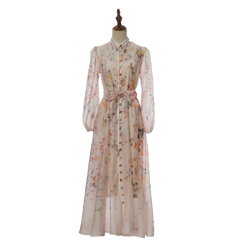 Rosalie Maxi – Mocha Floral