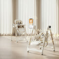 5-in-1 Electrical Dining Highchair for Toddlers – Bluetooth, Auto Swing & Remote Control