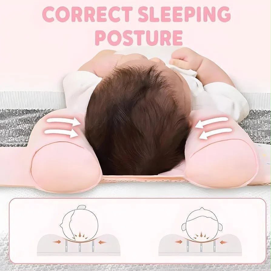 Infant Baby Head Shaping Pillow - Sweet Dream Angel Wings