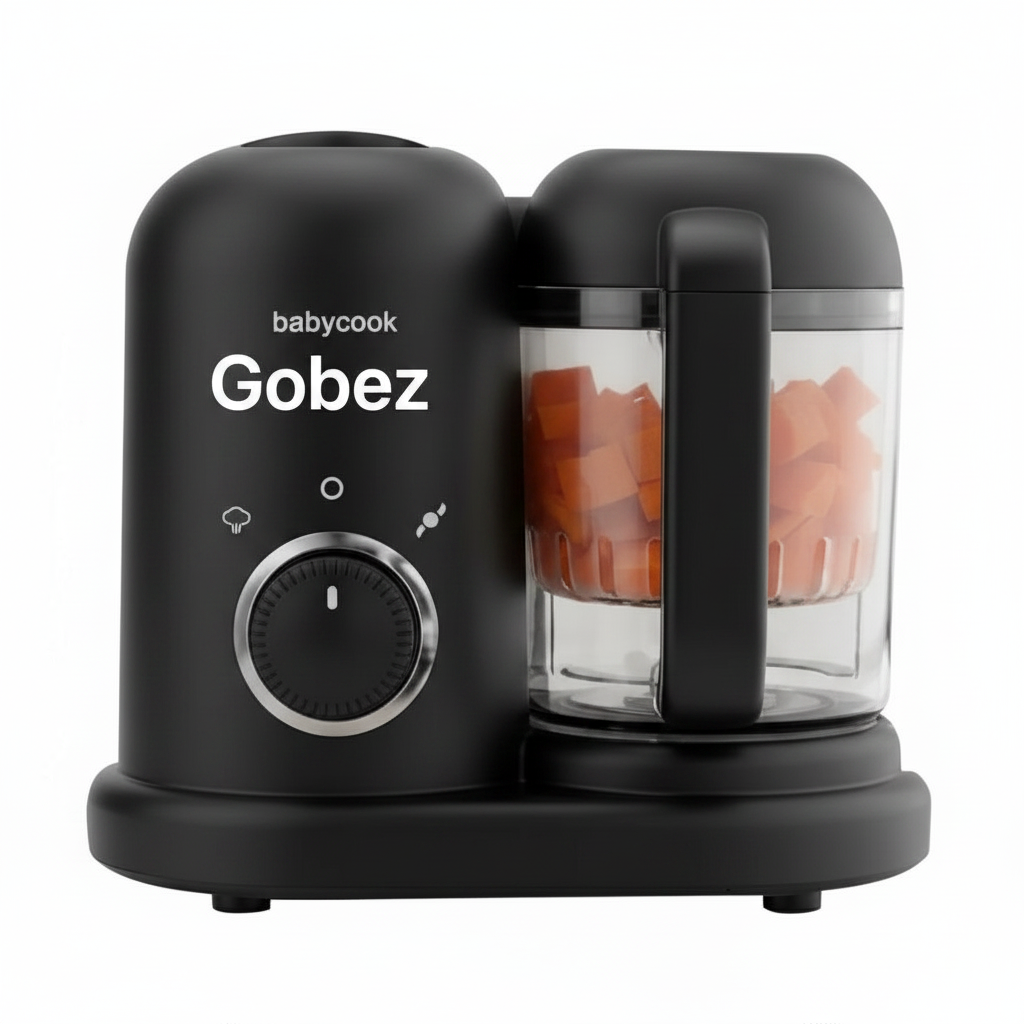 Gobez Babycook Baby Food Grinder with Steam Cylinder 2in1
