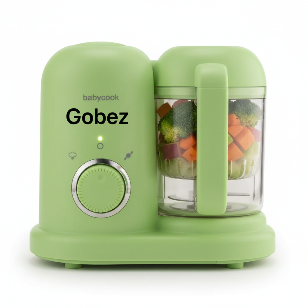 Gobez Babycook Baby Food Grinder with Steam Cylinder 2in1