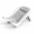 GOBEZ baby bath seat with back stand – Grey